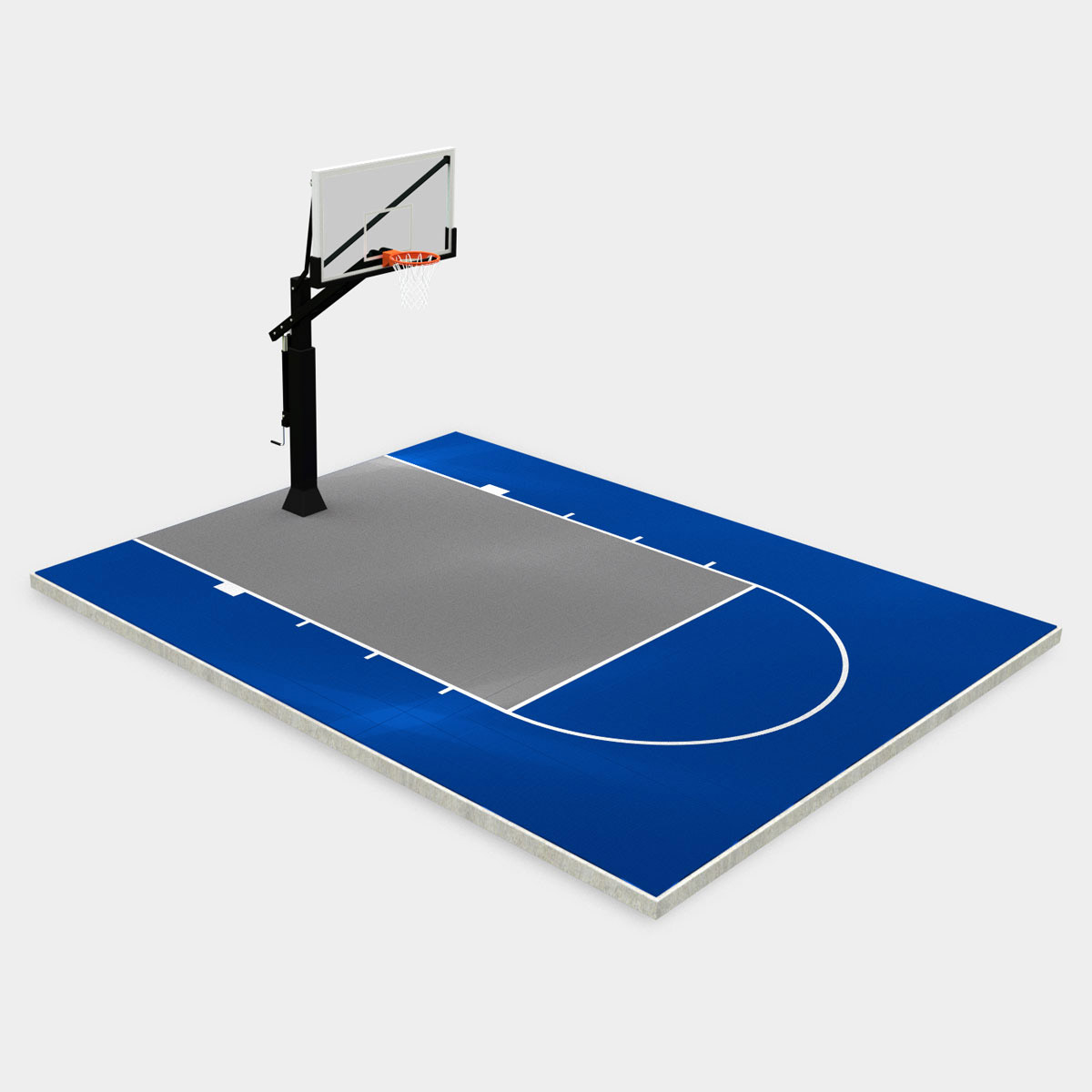 ik ben gelukkig overtuigen bijzonder 20' x 25' Basketball Court - DunkStar DIY Basketball Courts
